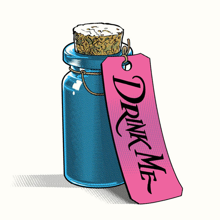 So Alice ventured to taste it. by Joshua Budich