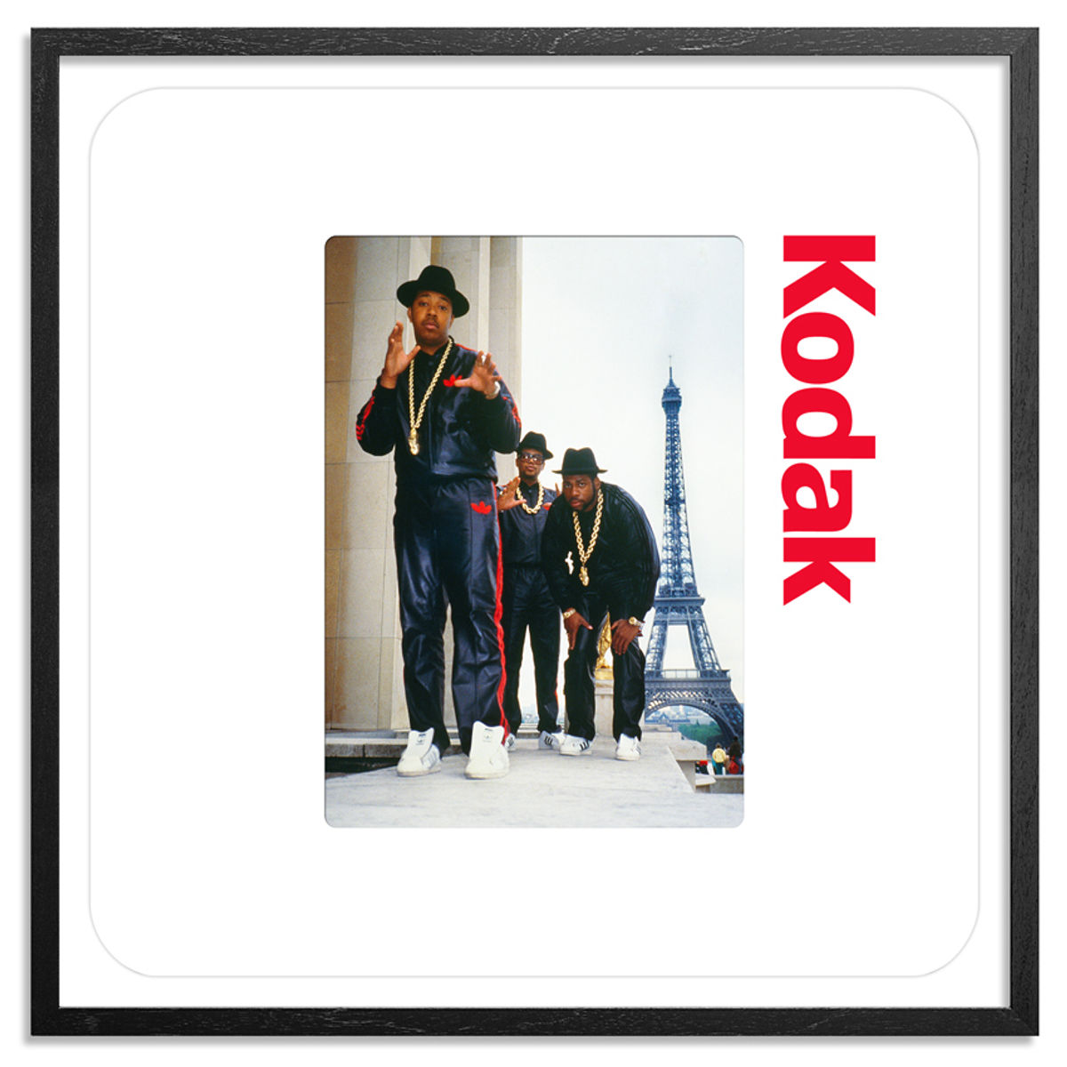 Run DMC - Paris - 1987 - 24 x 24 Inch Edition