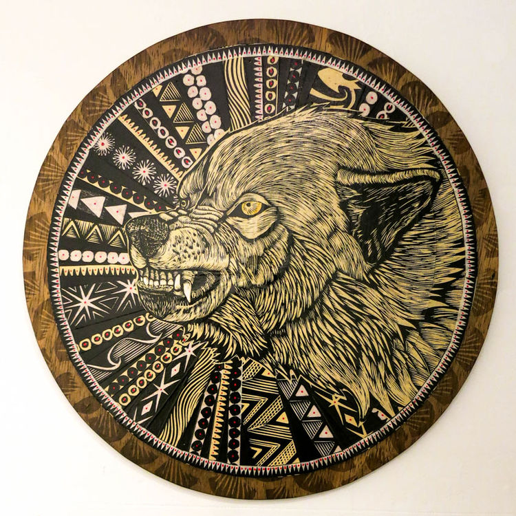 Skol Shield by Dennis McNett