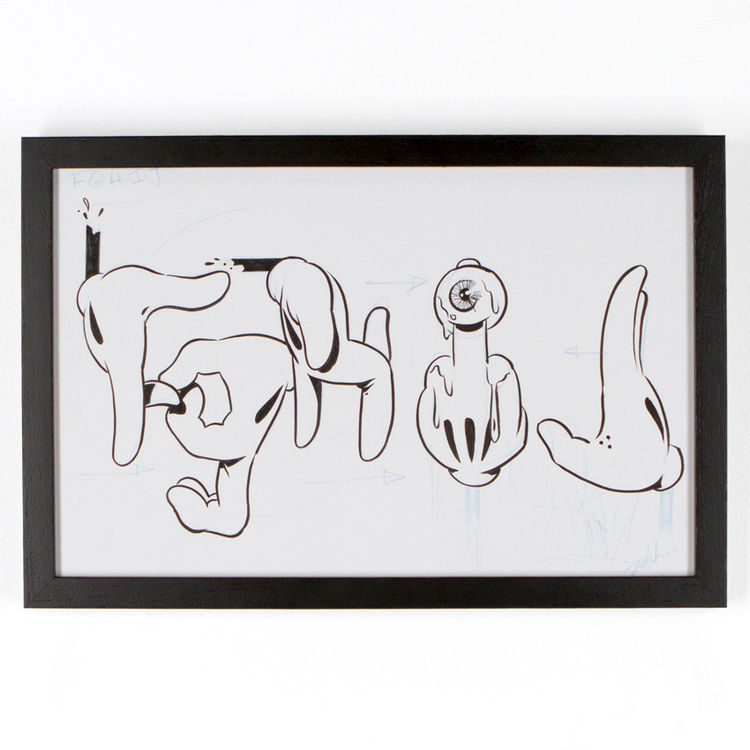 FGHIJ - Original Artwork by OG Slick