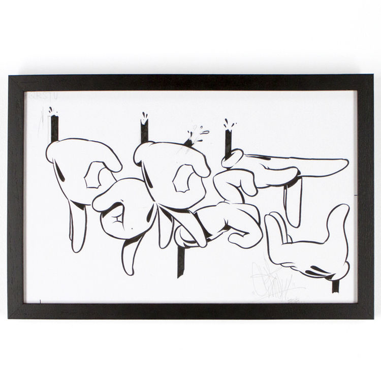PQRSTU - Original Artwork by OG Slick