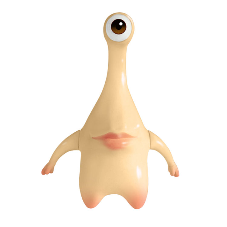 Migi Sofubi Bank B by Hitoshi Iwaaki