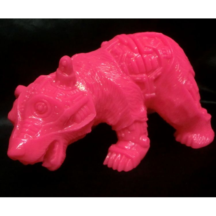 Neon Pink Kumaborg by Pico Pico