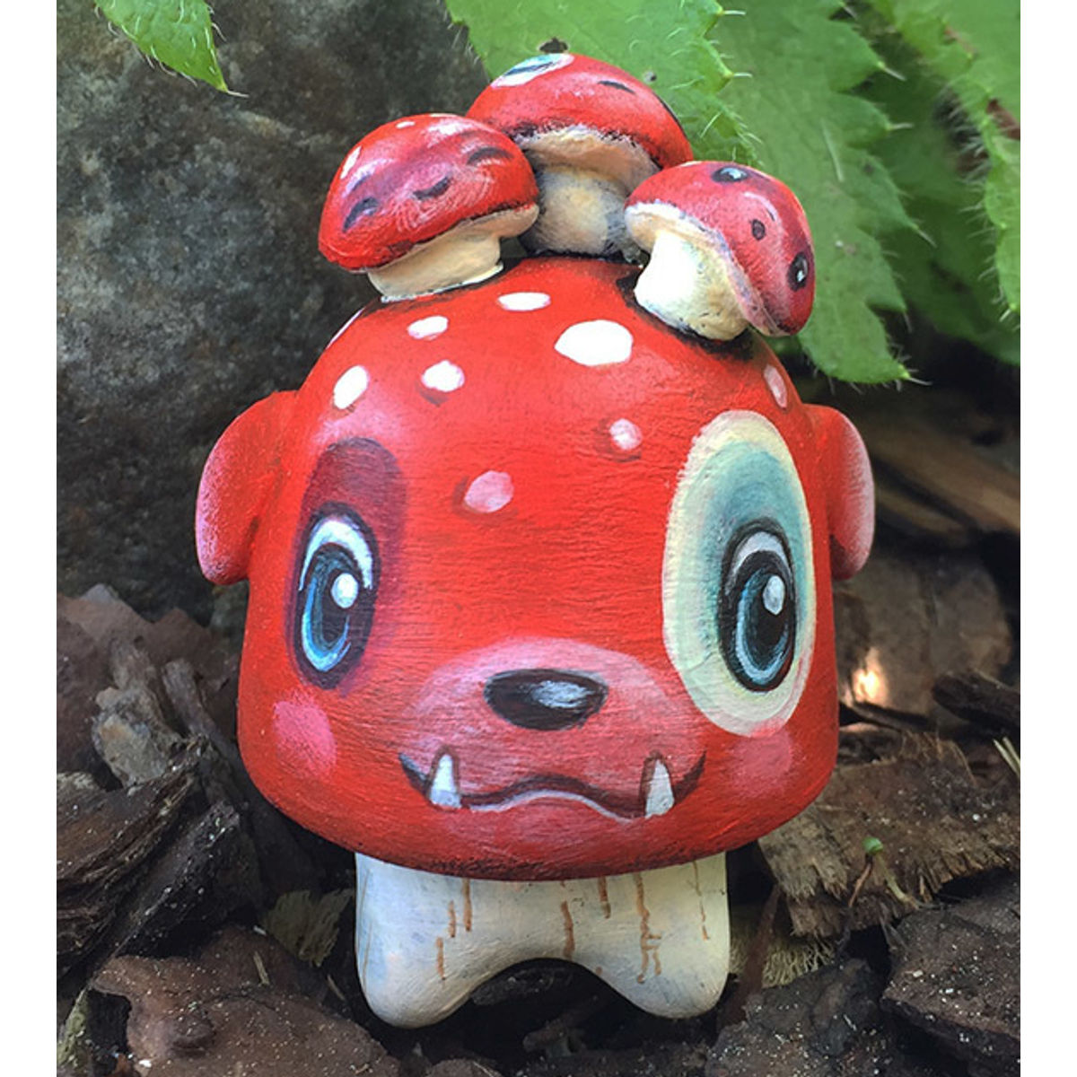 Mushroom Drop (Red)