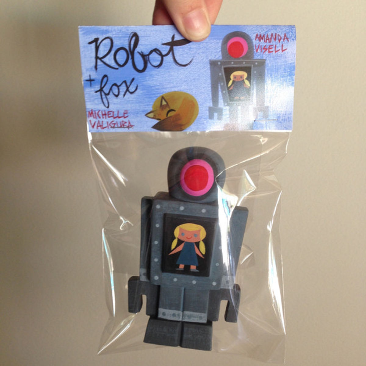 Robot and Fox resin set