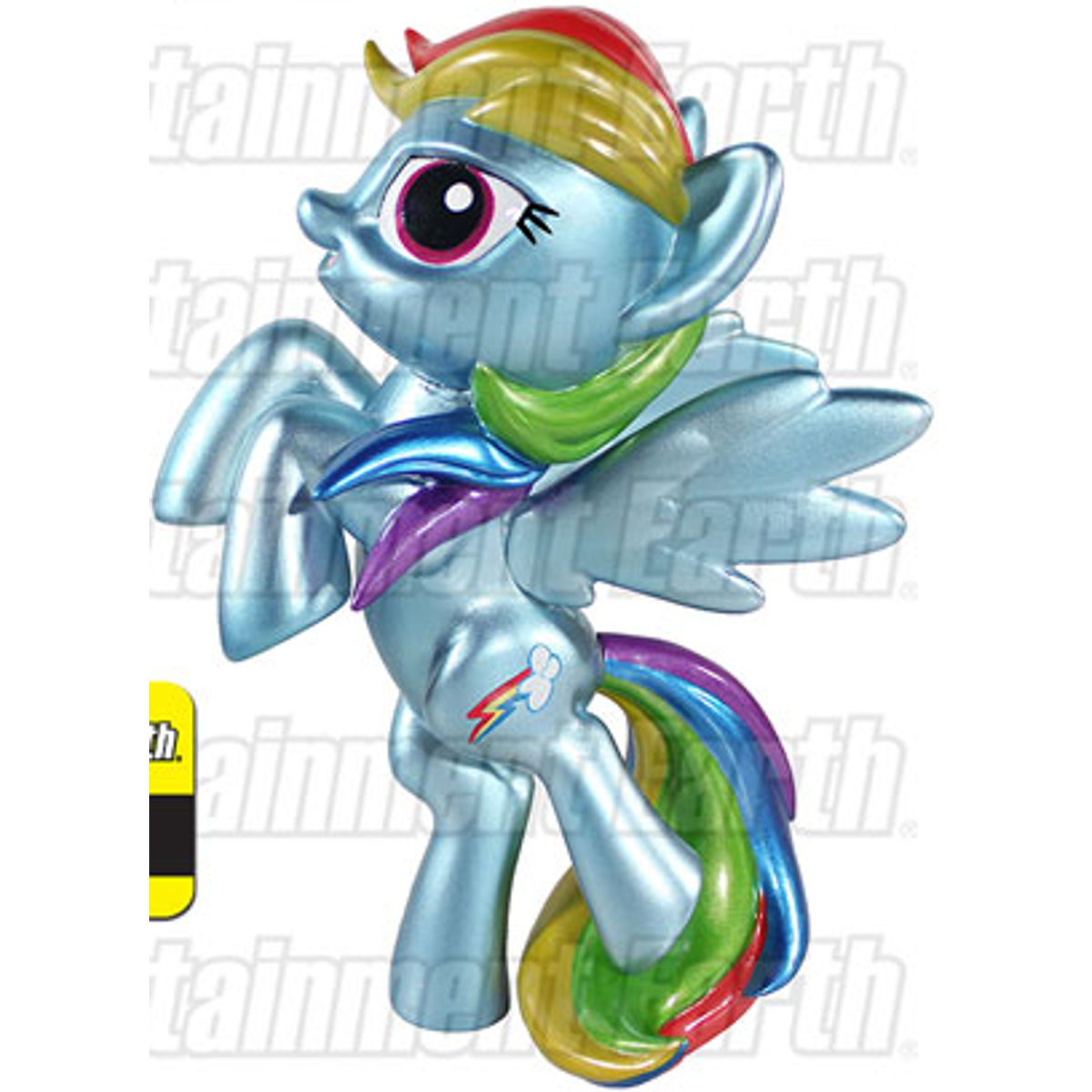 My Little Pony Hikari - Metallic Rainbow Dash ( Entertainment Earth Exclusive )