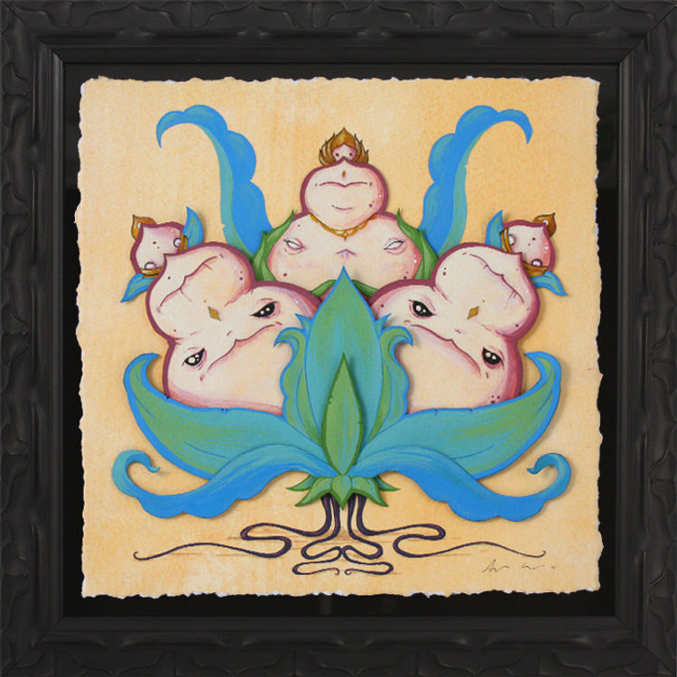 Garden of Triple Berry Delight by Andrew Bell