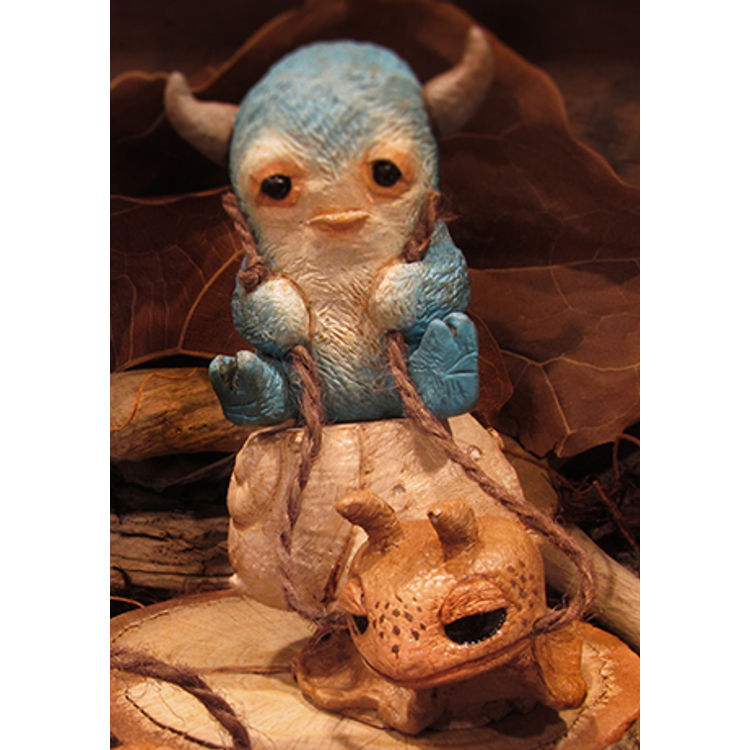 SNAIL RIDERS (SEA BLUE) by Yosiell Lorenzo