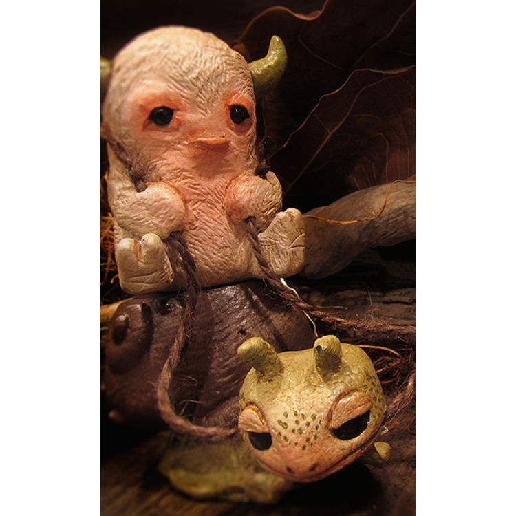 SNAIL RIDERS (BELLY PINK) by Yosiell Lorenzo