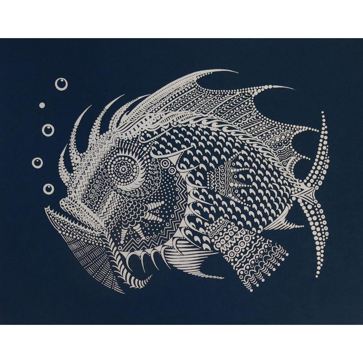 Silver Fish - Night Blue Edition