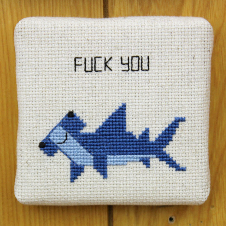 Small Cross Stitch (2) by Christy Saguanpong