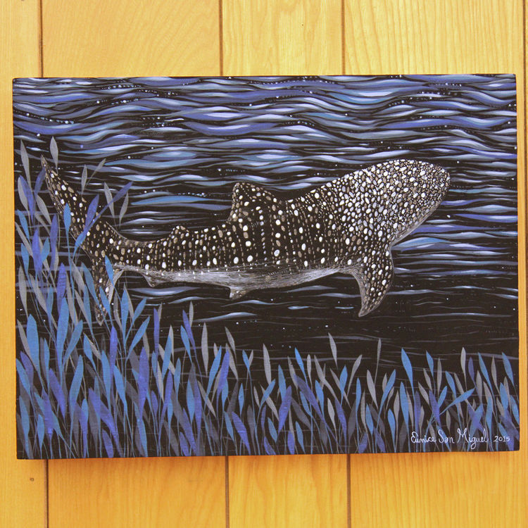 Deep Dark Whale Shark by Eunice San Miguel