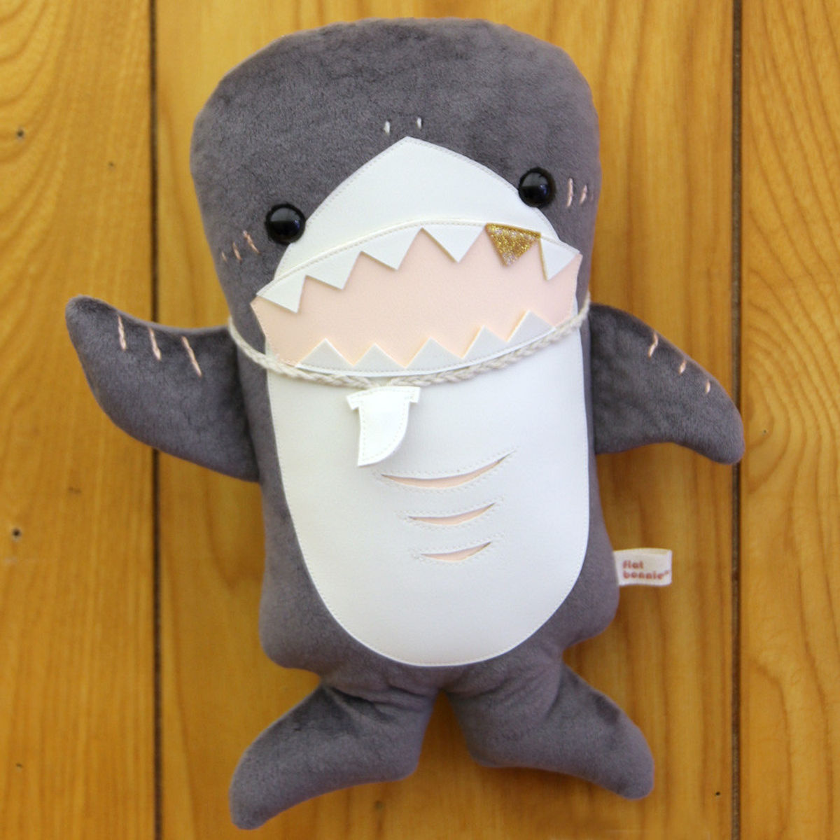 Flat Shark with Print