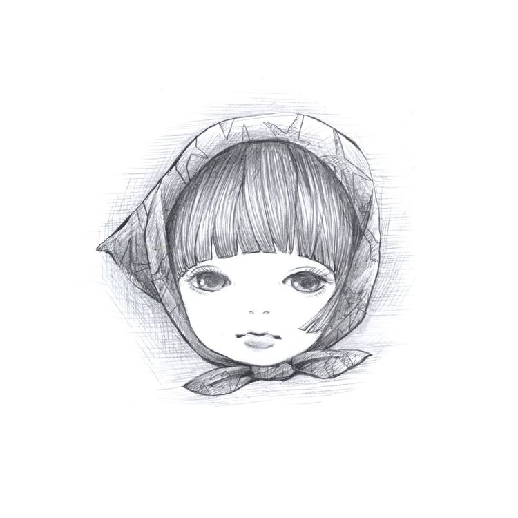 Girl with Scarf (2015) by Yosuke Ueno