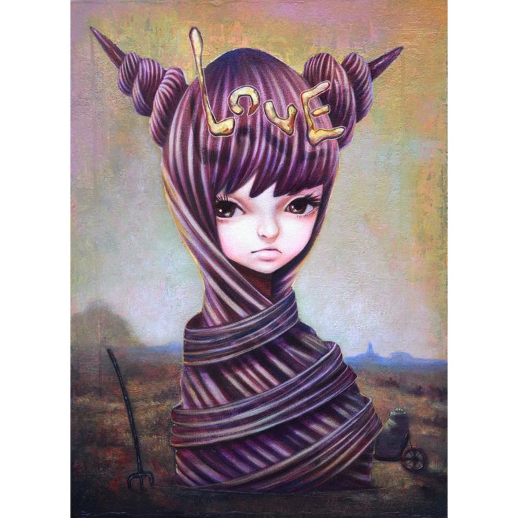 Landscape (with Angelus) (2015) by Yosuke Ueno