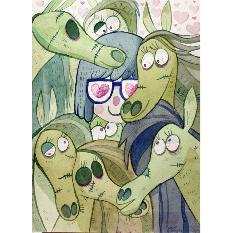 Zombie Horses by Naomi Romero