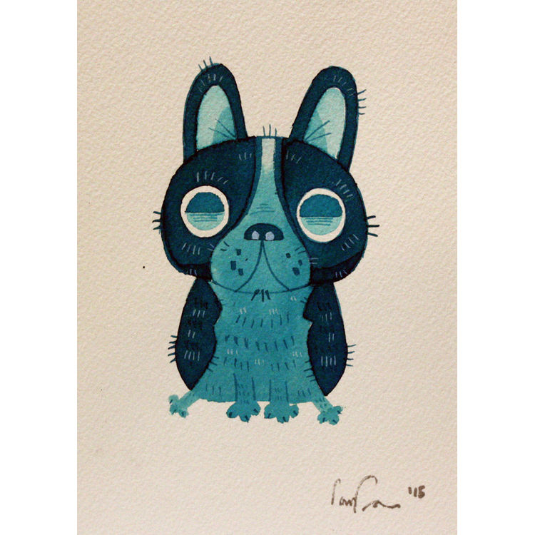 Blue Bostie by Naomi Romero