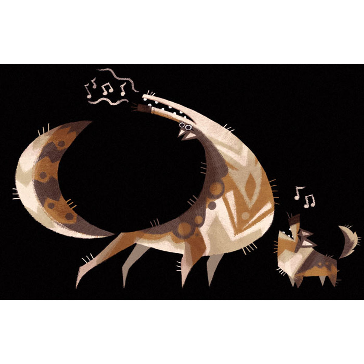 Lobos Mexicanos print