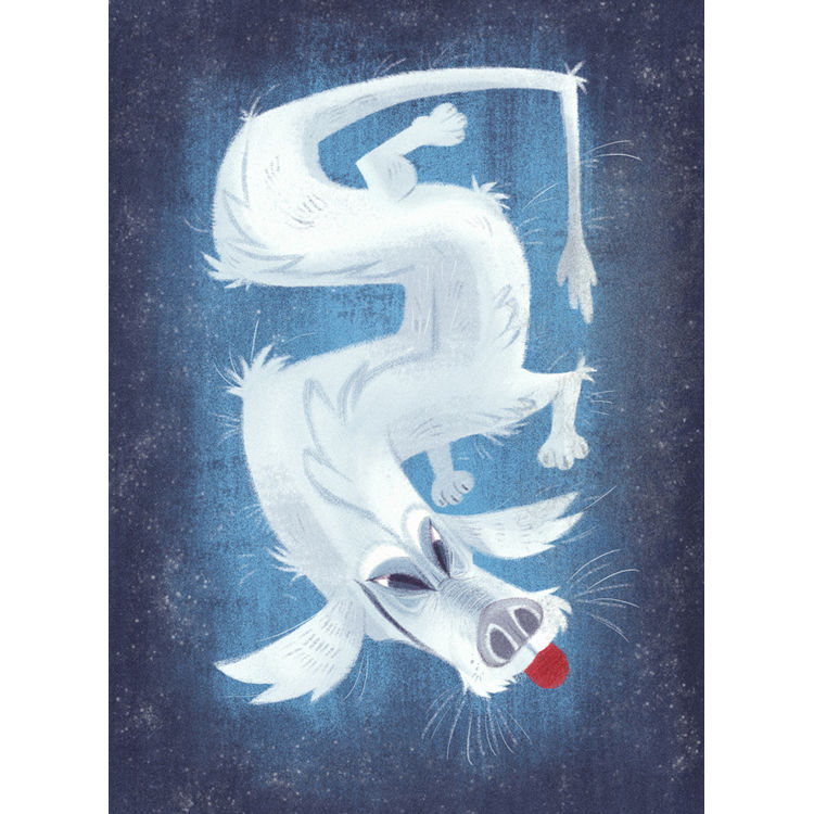 Luck Dragon print by Naomi Romero
