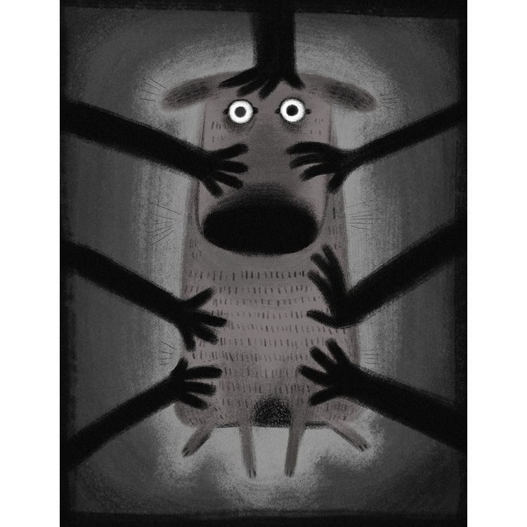 The Good Dog print by Naomi Romero