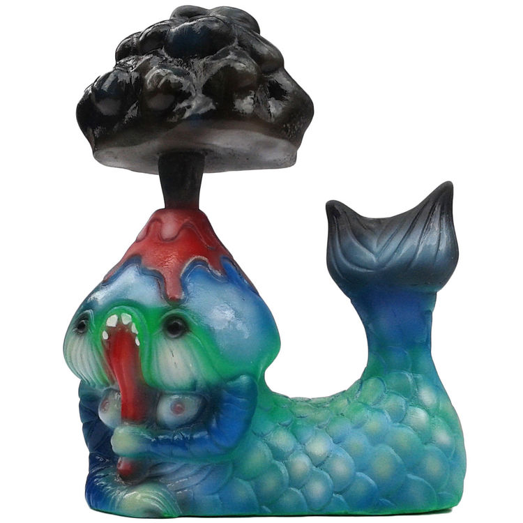 La Touffe - dark blue by Naomi Knaff