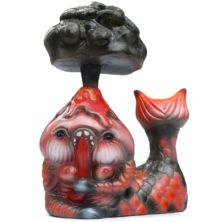 La Touffe - red by Naomi Knaff