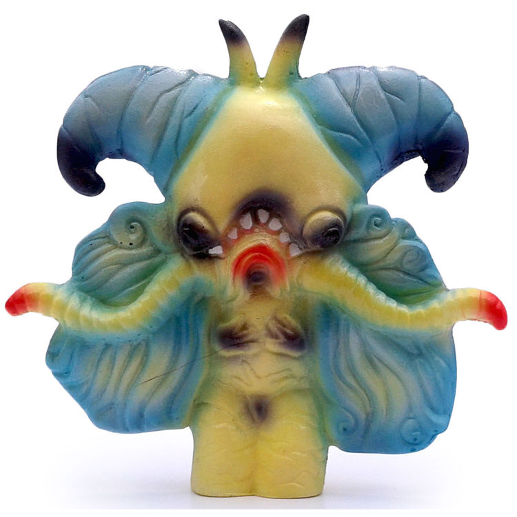 La Rabiosa - yellow/blue by Naomi Knaff