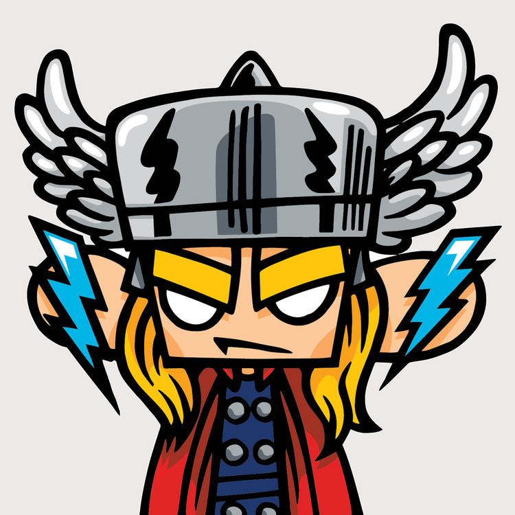 MADL Characters - Thor by MAD (Jeremy Madl)