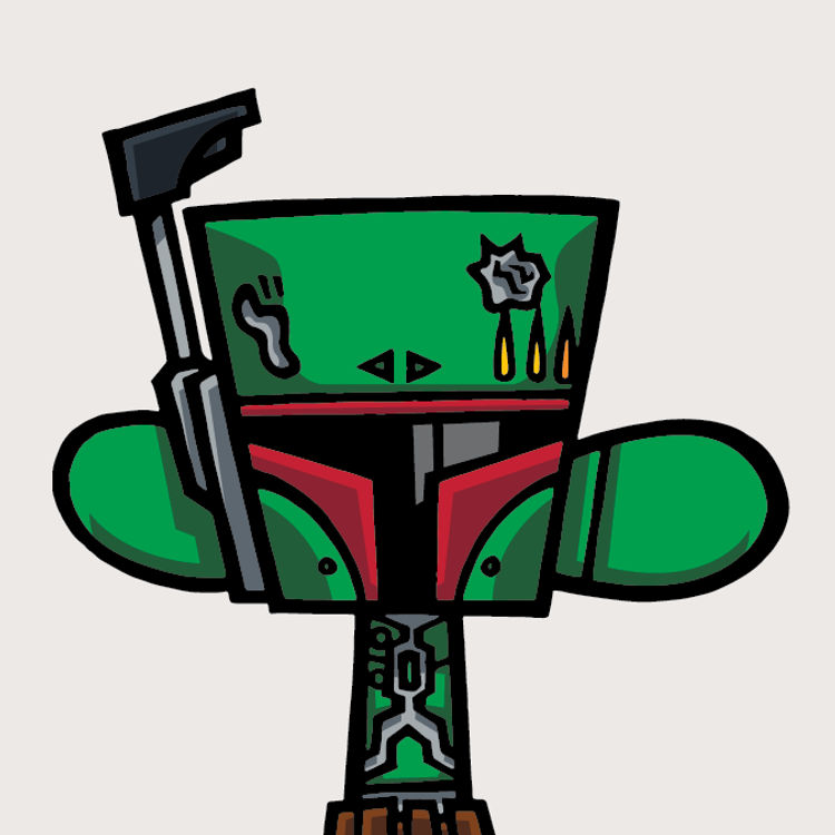 MADL Characters - Boba Fett by MAD (Jeremy Madl)
