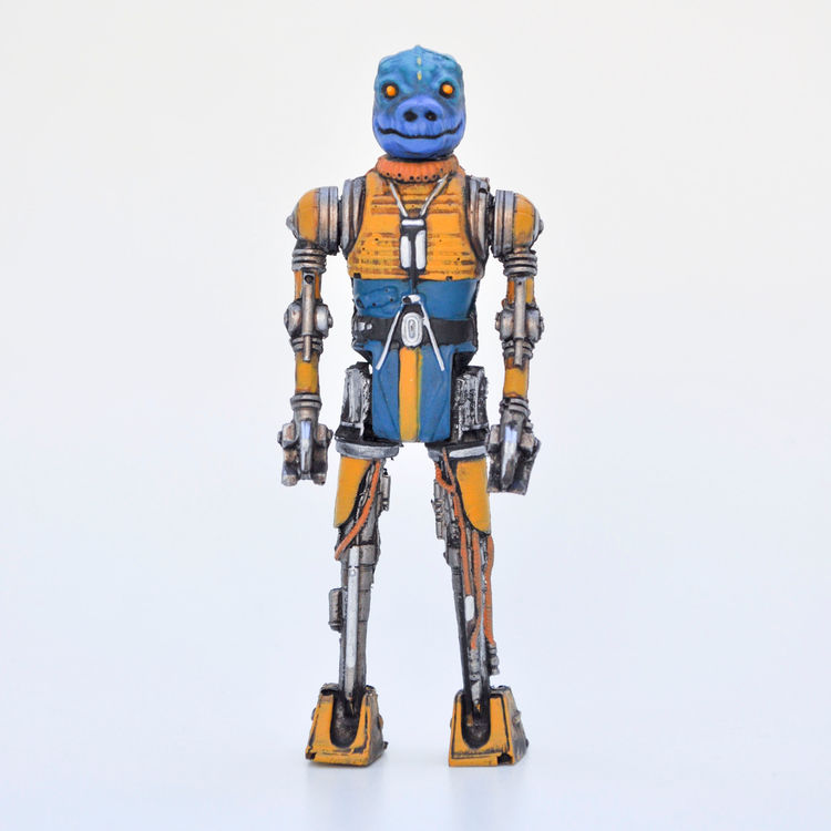 Robossk (Blue) by Small Angry Monster (Adam Pratt)