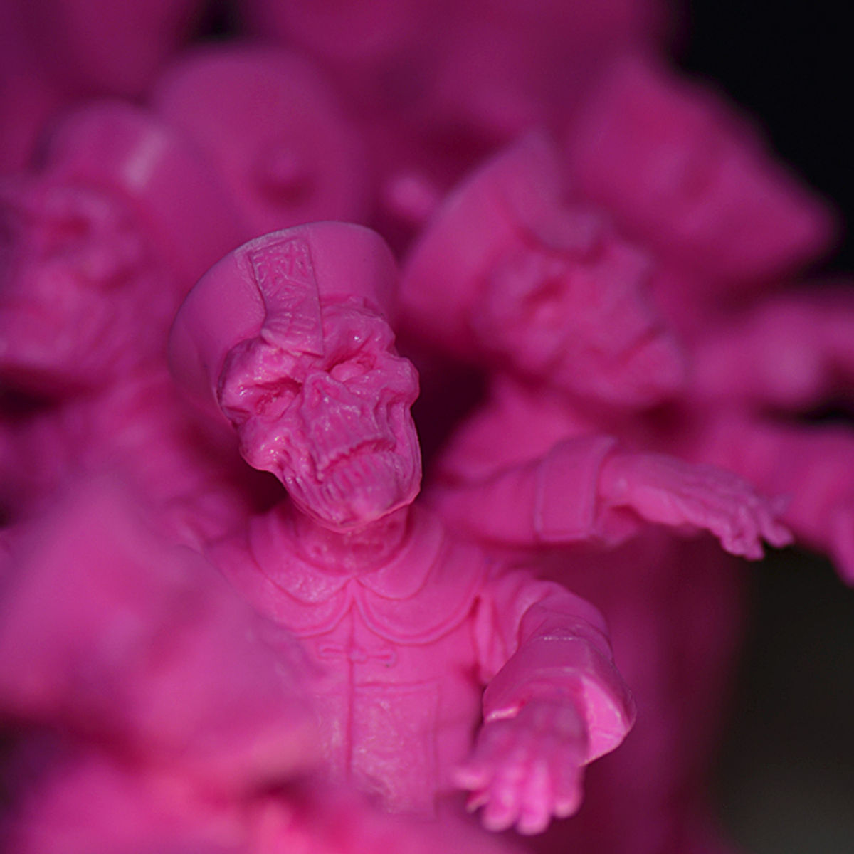 The First Hellboy Statue (Red Version)
