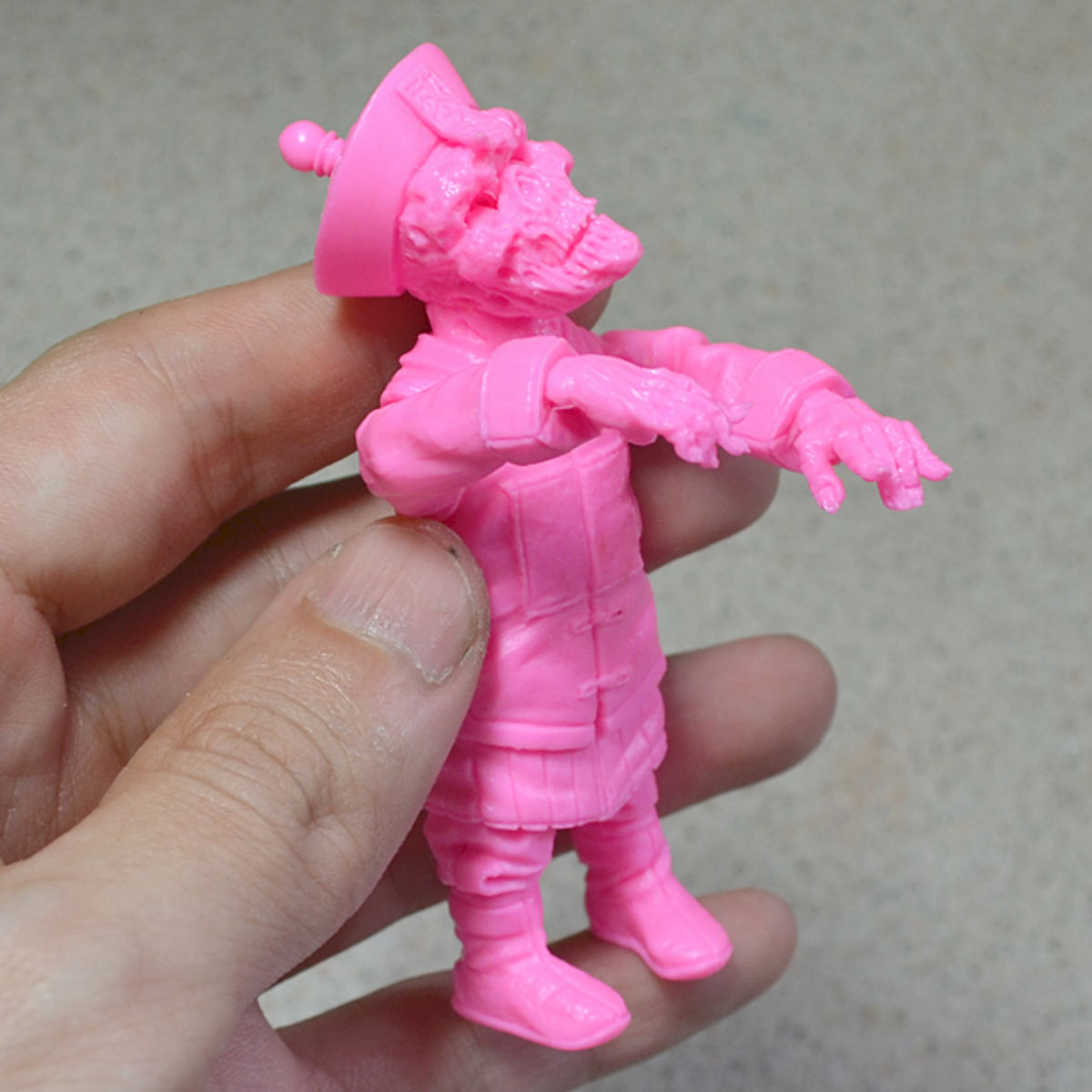 The First Hellboy Statue (Red Version)