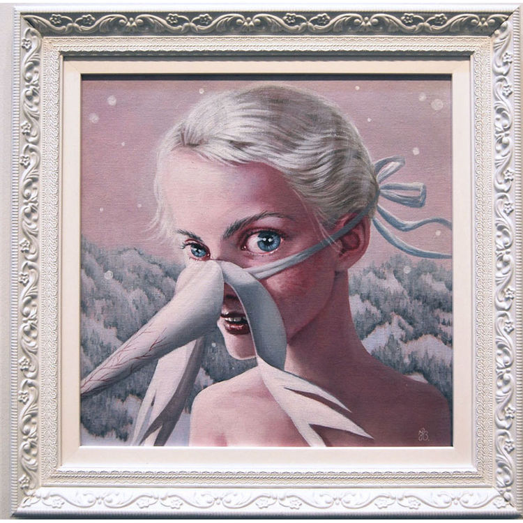 The White Stork by Jana Brike