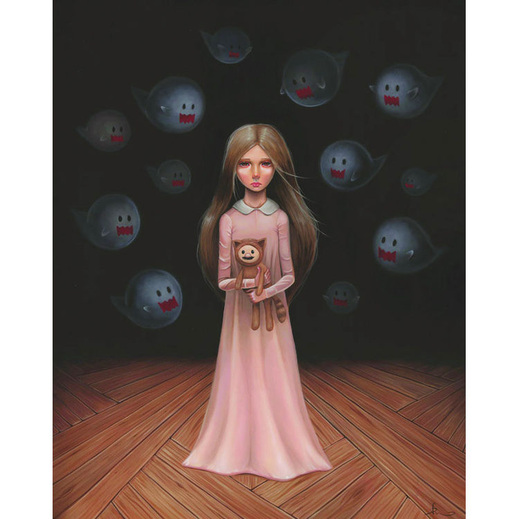 BOO! (Print) by Audrey Pongracz