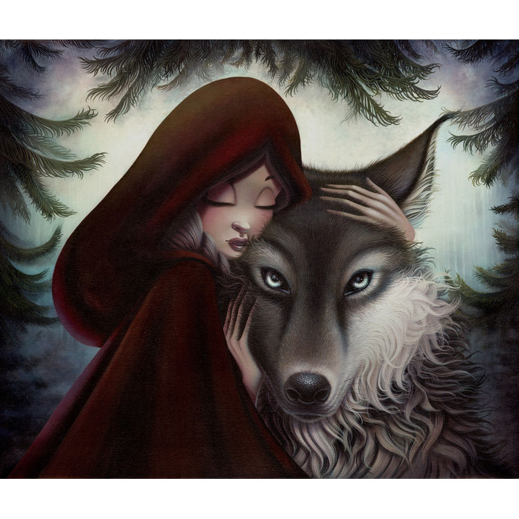 Her Trusting Heart (print) by Shannon Bonatakis