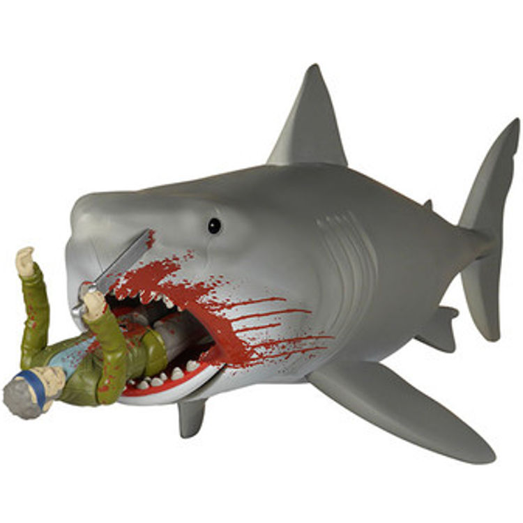 Jaws - Bloody Quint and Shark by Super7