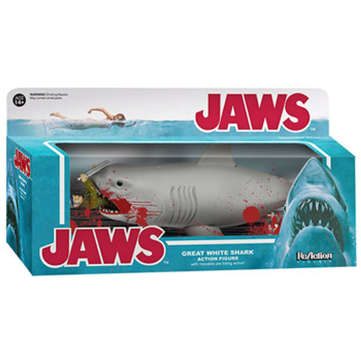 Jaws - Bloody Quint and Shark