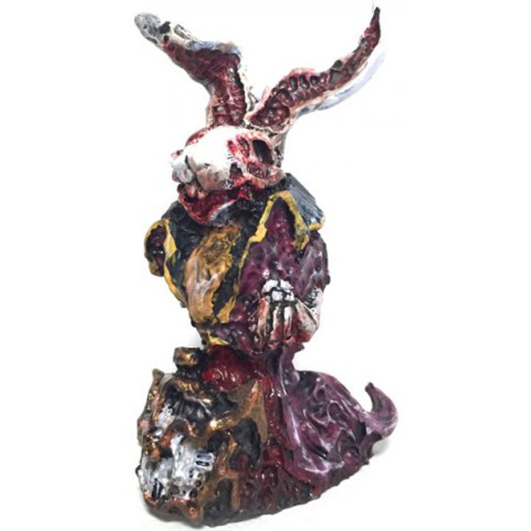 DEAD CLOCK RABBIT FULL COLOR by Kagemaru Designs (Dark Fantasy)