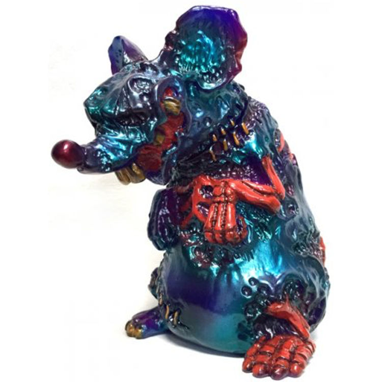 DOBU RAT BLUE AND RED METALLIC by Kagemaru Designs (Dark Fantasy)