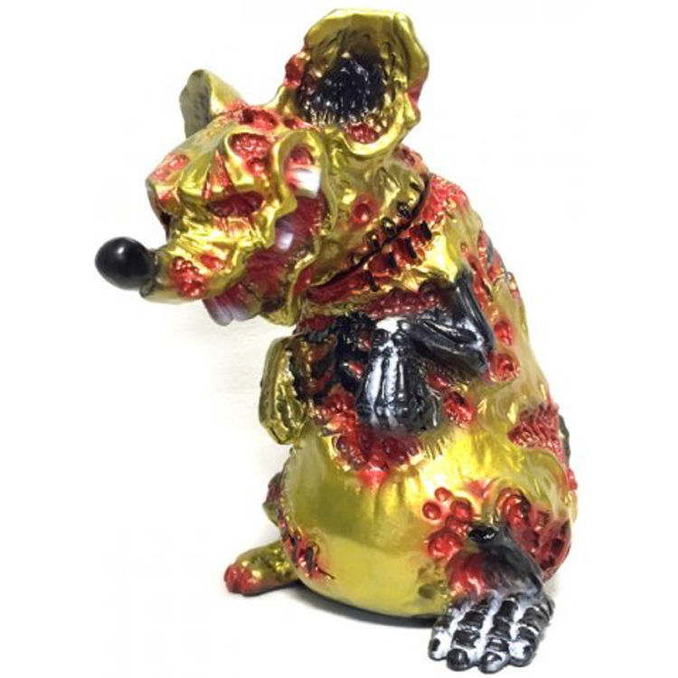 DOBU RAT GOLD AND BLACK METALLIC by Kagemaru Designs (Dark Fantasy)