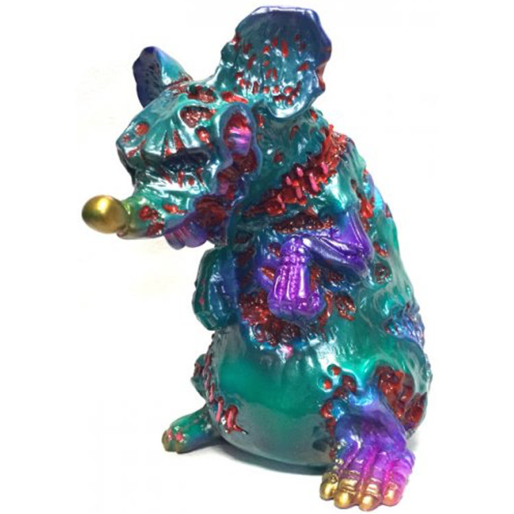 DOBU RAT GREEN AND PURPLE METALLIC by Kagemaru Designs (Dark Fantasy)