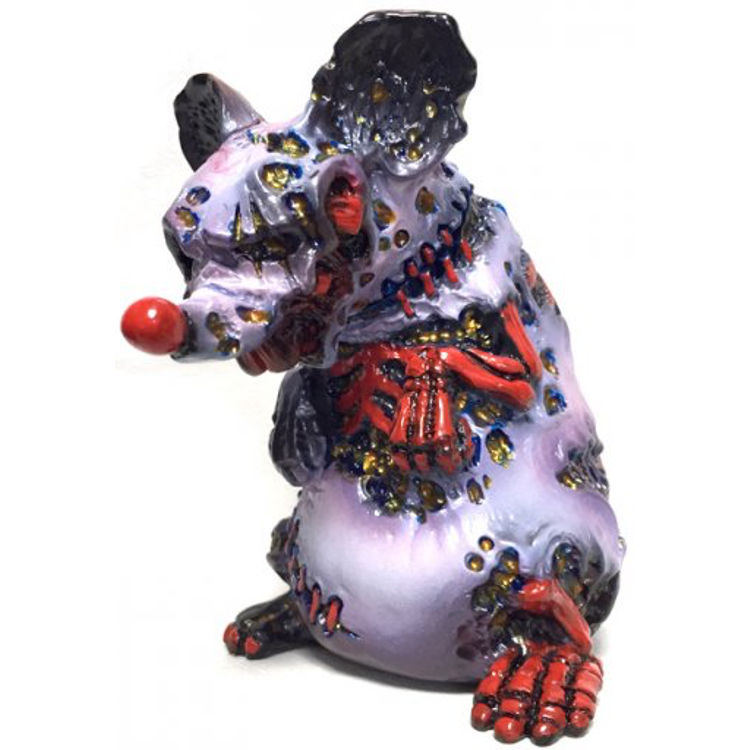 DOBU RAT PURPLE AND RED by Kagemaru Designs (Dark Fantasy)
