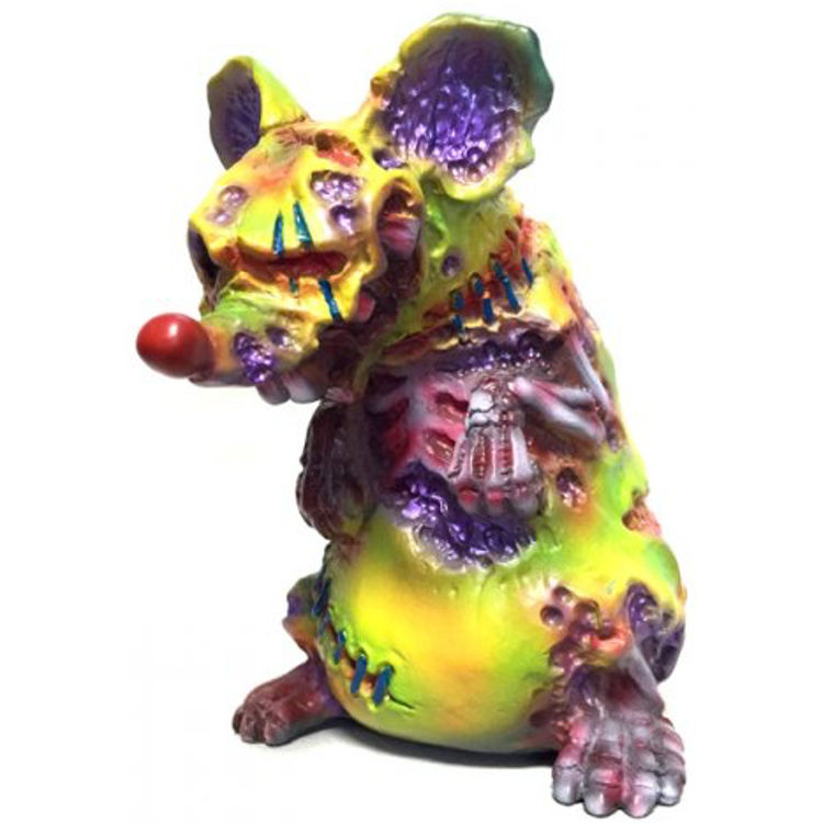 DOBU RAT YELLOW AND PURPLE by Kagemaru Designs (Dark Fantasy)