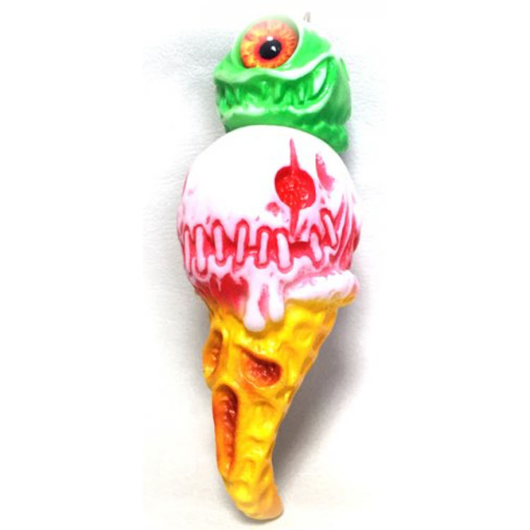 EYE SCREAM GREEN AND RED by Kagemaru Designs (Dark Fantasy)