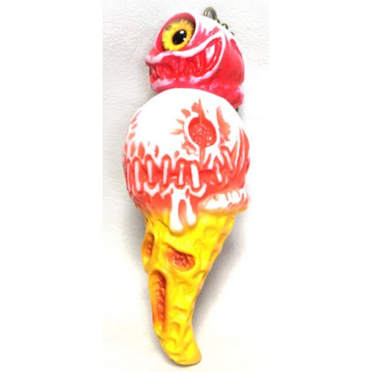 EYE SCREAM RED AND ORANGE by Kagemaru Designs (Dark Fantasy)