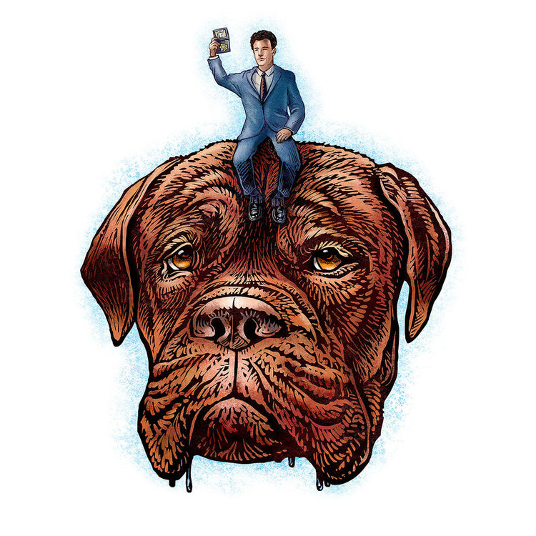 To Protect and Drool - Print by Chet Phillips