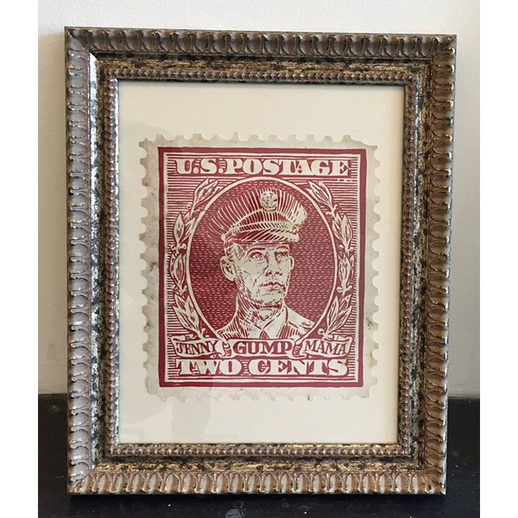 Gump Stamp - Print by John Bell