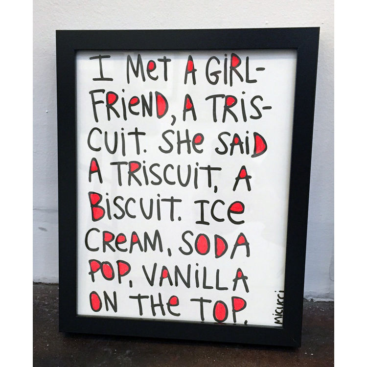 A Triscuit - A Biscuit by Kate Micucci