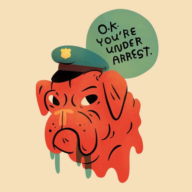 Hooch - Print by Lauren Gregg