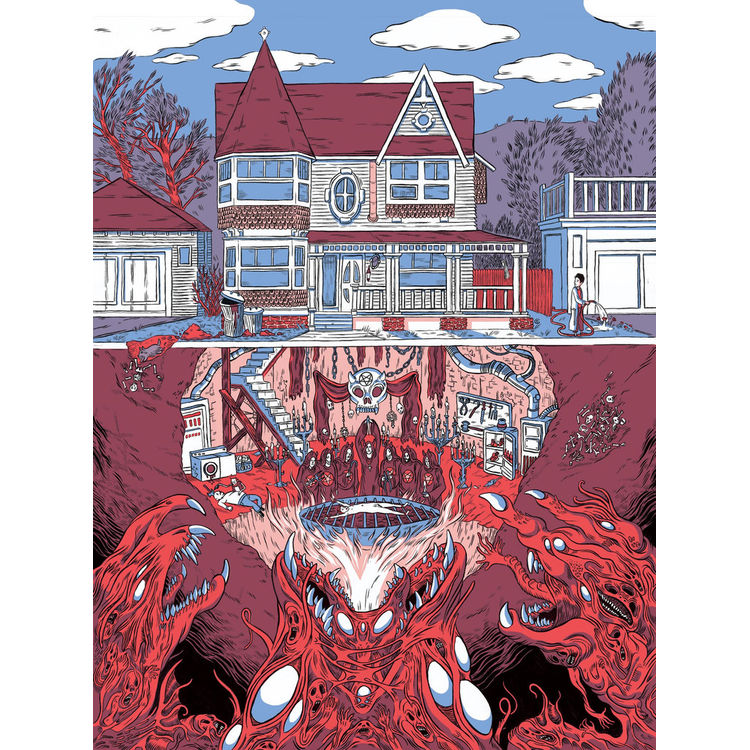 Satan Is Our Pal - Print by Tom Grillo